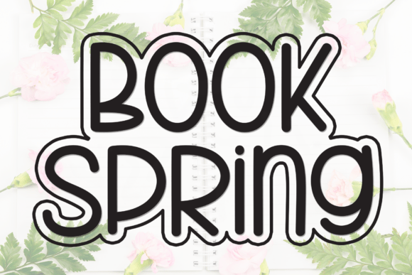 Book Spring: A Display Font That Lifts Campaign Visuals