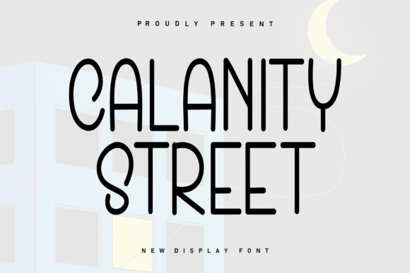 Calanity Street: A Handwritten Display Font That Feels Like Home