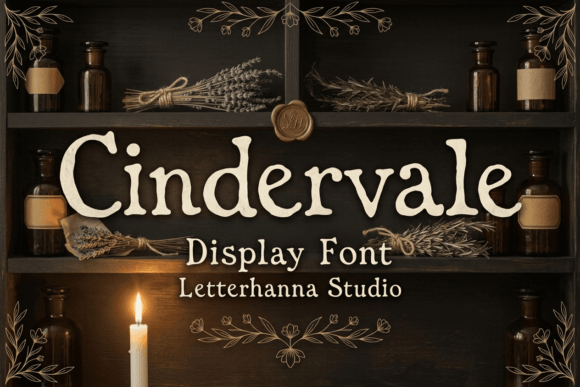 Cindervale: A Display Font That Feels Human