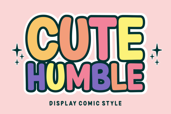 Cute Humble: A Playful Display Font for Scroll-Stopping Brand Content