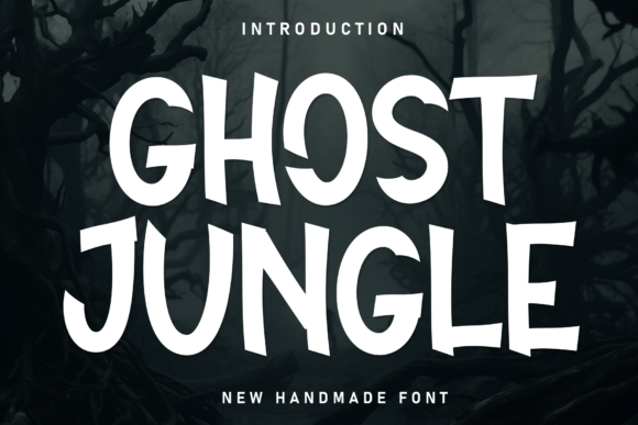 Ghost Jungle: A Handwritten Display Font with Gentle Editorial Charm