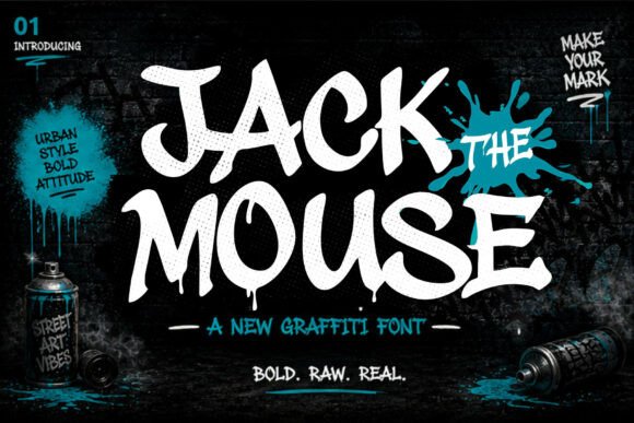 Jack the Mouse: A Bold Display Font for Scroll-Stopping Campaigns