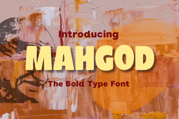 Mahgod: The Display Font That Commands Attention