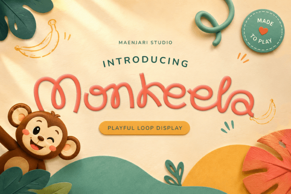 Monkeela: A Display Typeface That Elevates Editorial Design