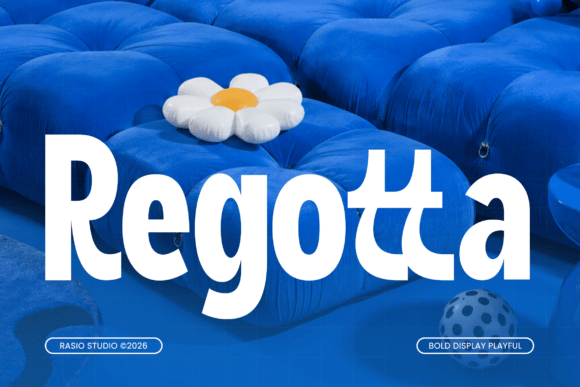 Regotta: A Display Font That Earns Its Space