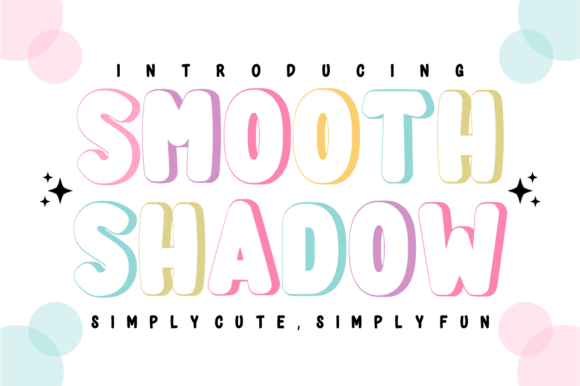 Smooth Shadow: A Display Font That Feels Like a Gentle Pause