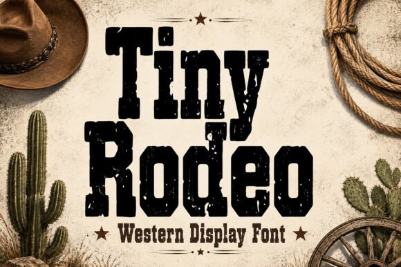 Tiny Rodeo: A Display Font That Earns Its Space